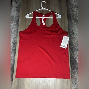 NWT Lululemon Swiftly Tech 2.0 Racerback Tank *hip length* Sz 16 *red*